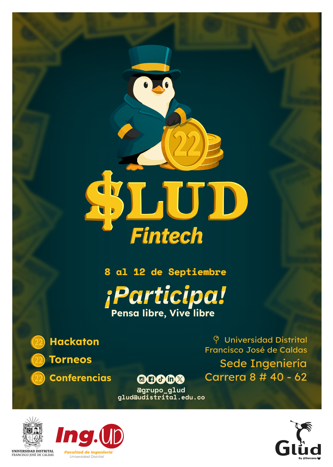 Poster SLUD 22 - Póster conmemorativo del evento SLUD 2025